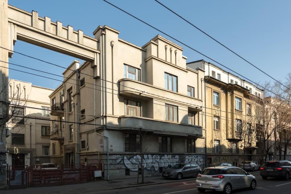 Exquisite Art Deco 2Br Apartment Prime Location Bukarest Exterior foto